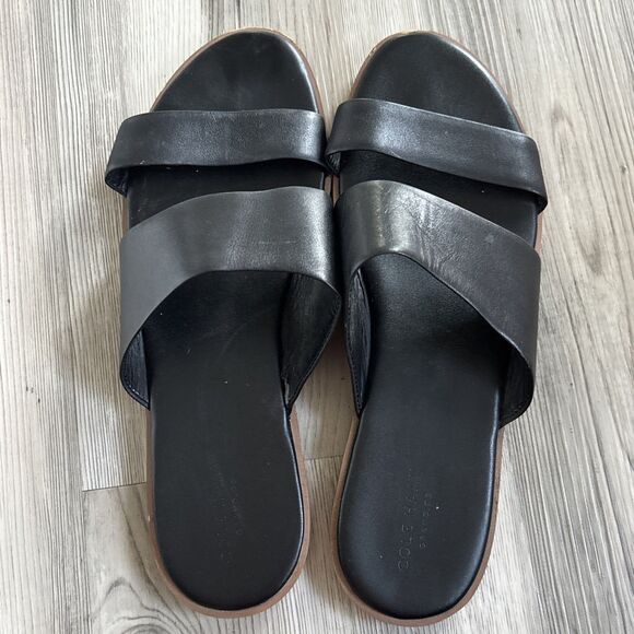 Women’s Cole Haan Grand OS Black Leather Slip On Flats Size 10 - Picture 3 of 6